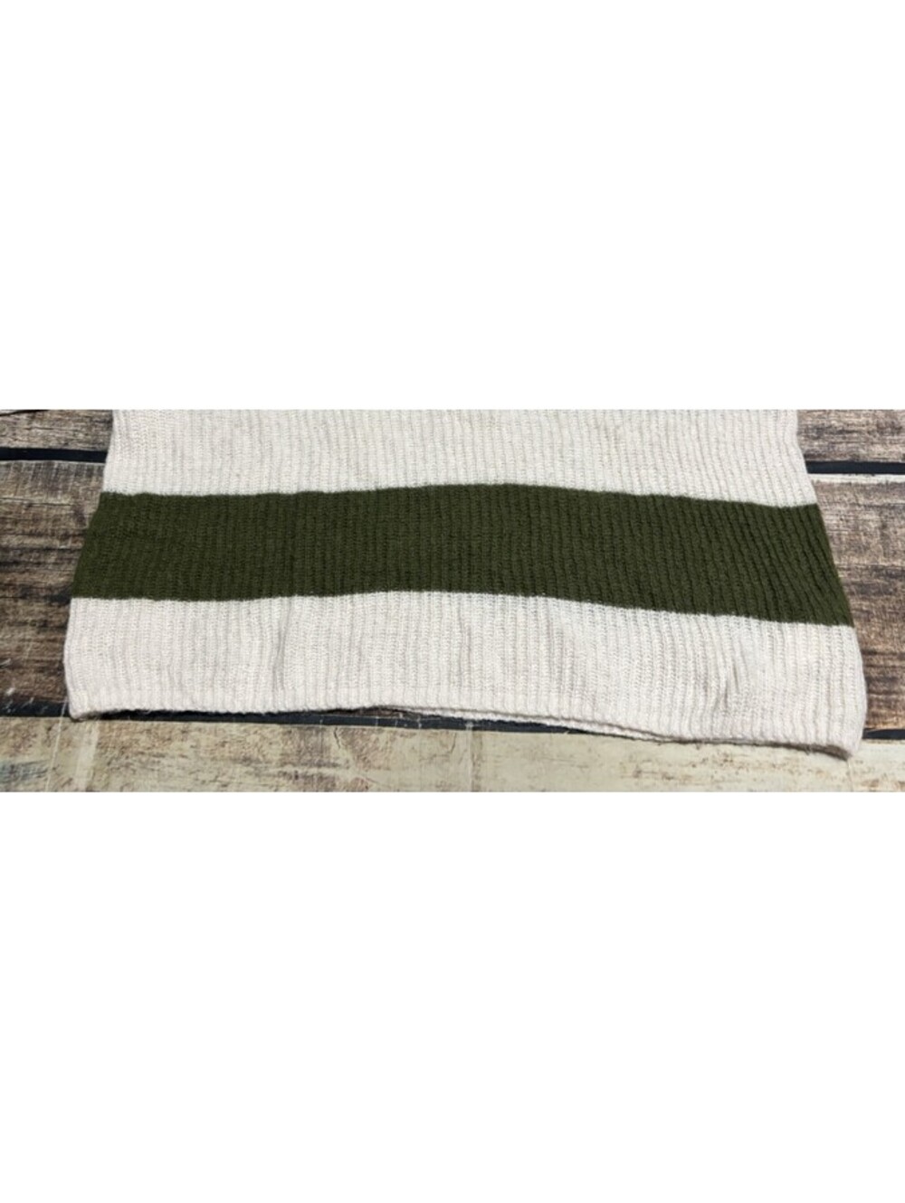 Madewell Sweater Womens Large Striped Alpaca Blend Relaxed - Picture 5 of 12